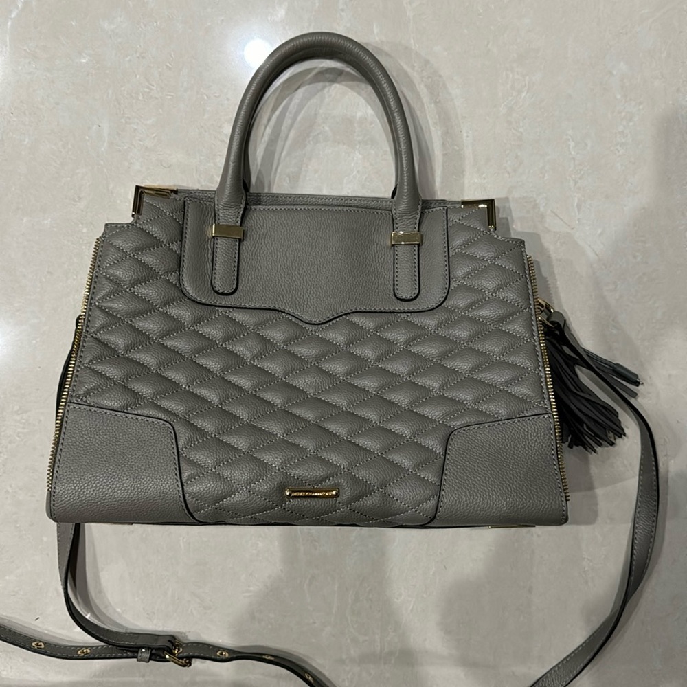 Rebecca Minkoff Grey Quilted Bag